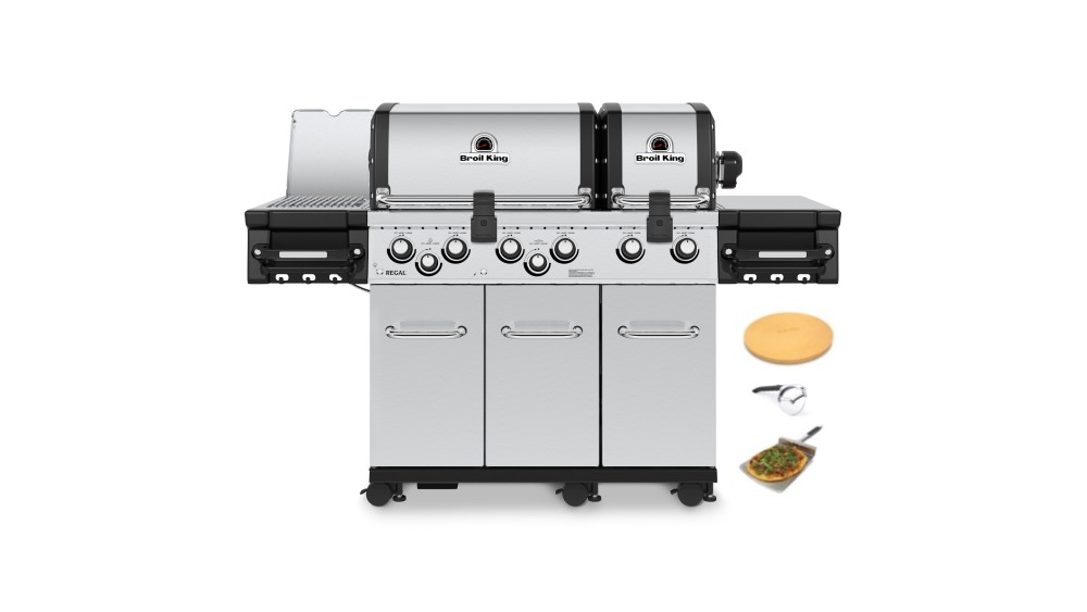 Broil King Regal S690 IR Gas BBQ Free Cover and Accessories